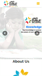 Mobile Screenshot of jainpublicschools.org
